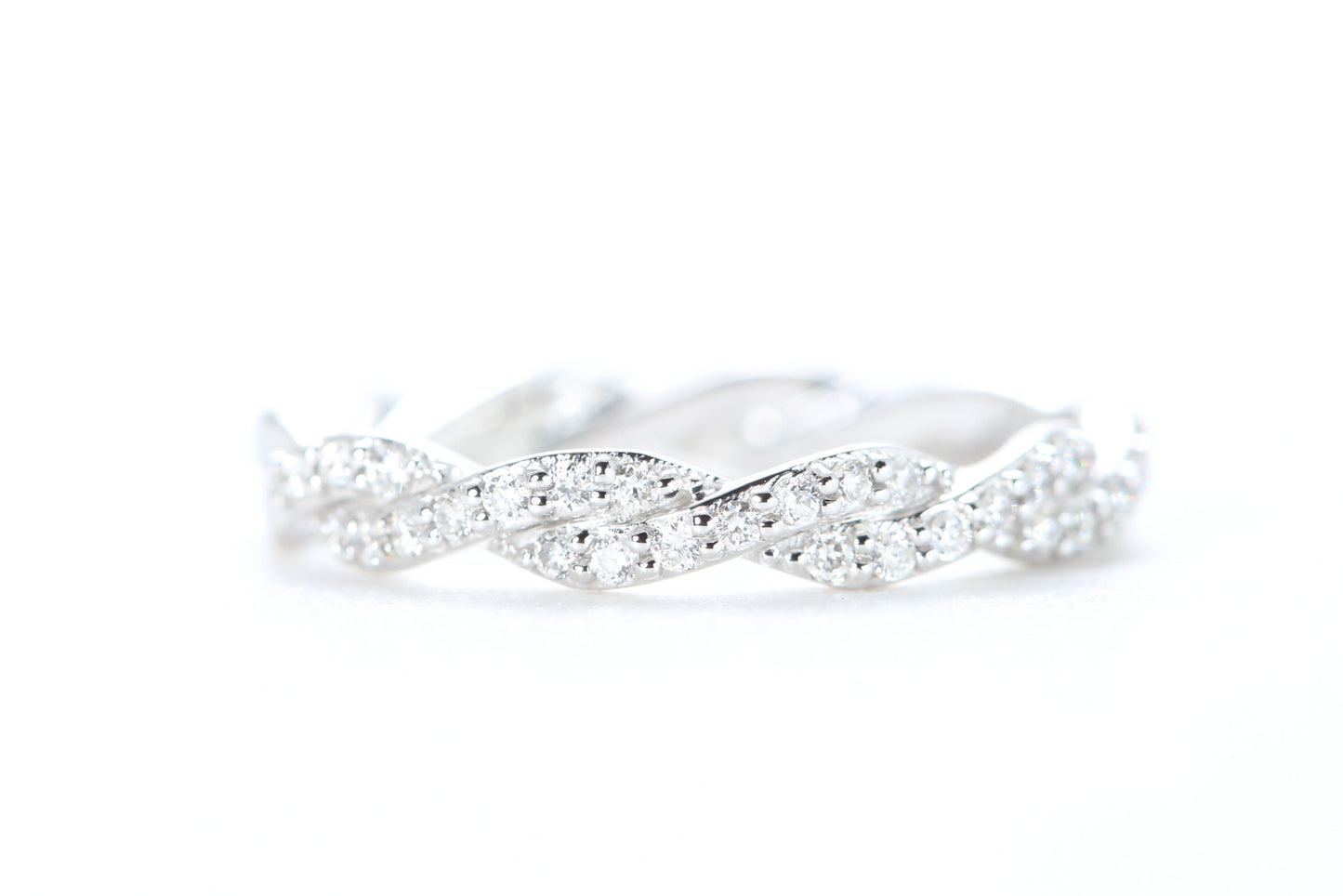 Twist Diamond Ring