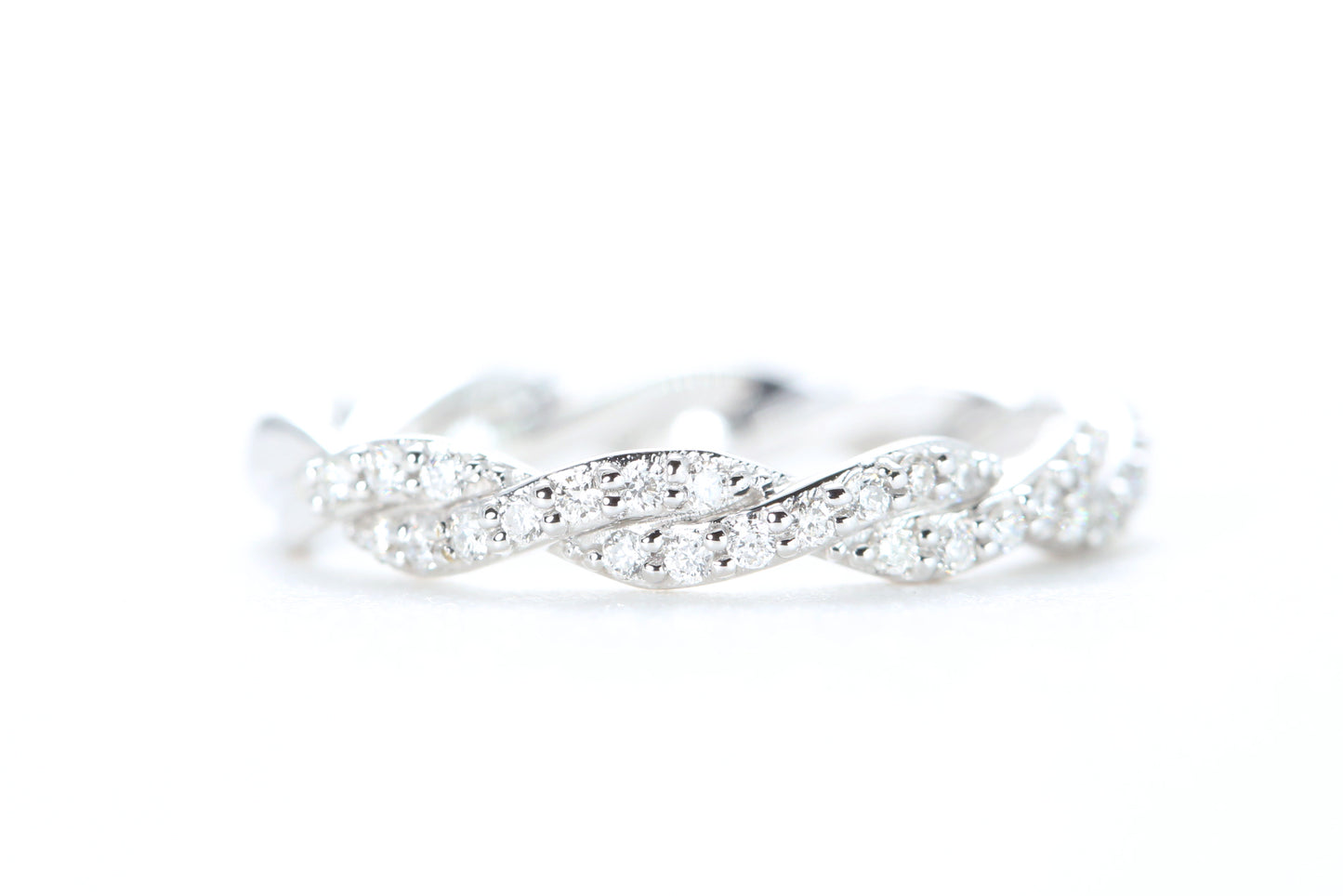 Twist Diamond Ring