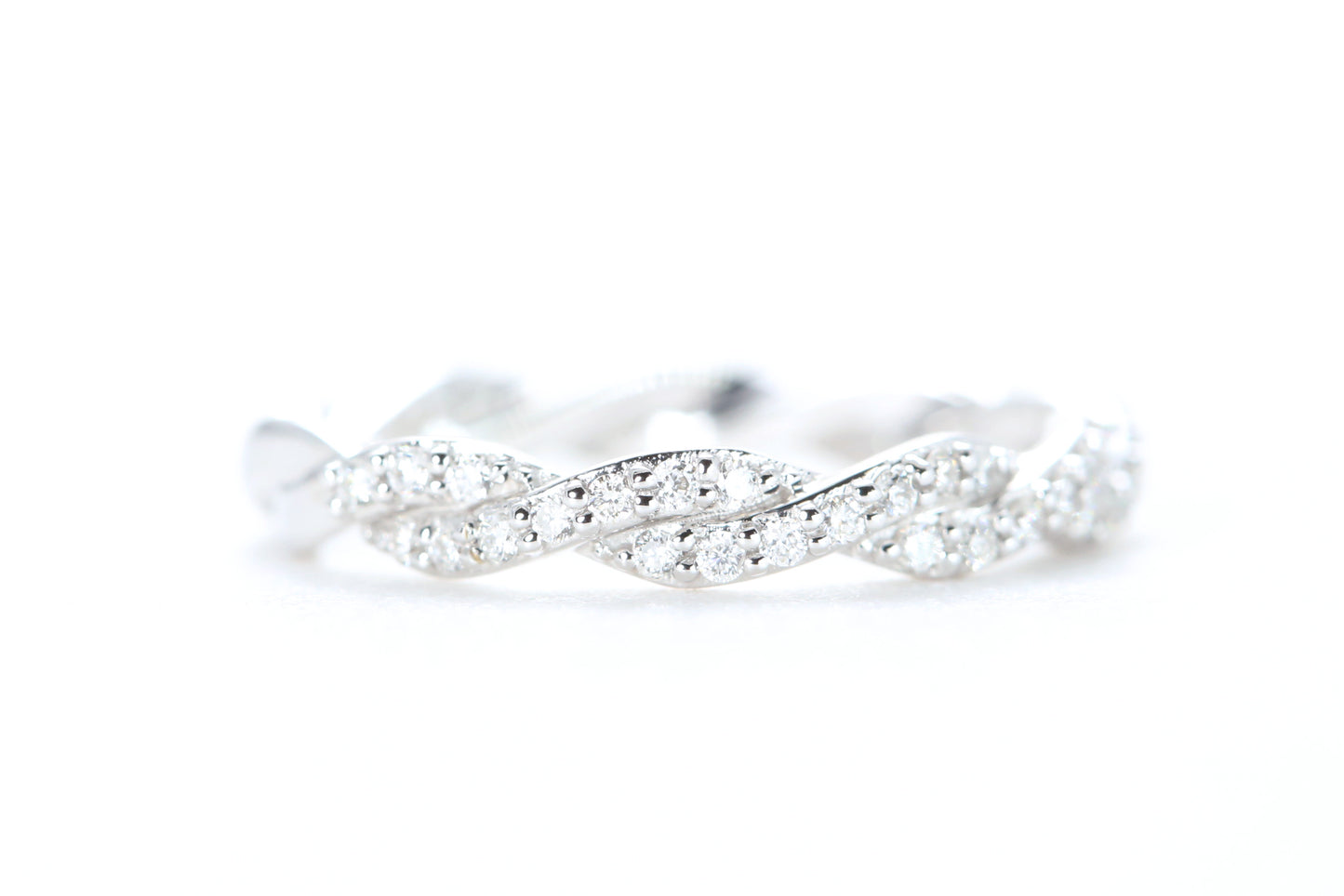 Twist Diamond Ring