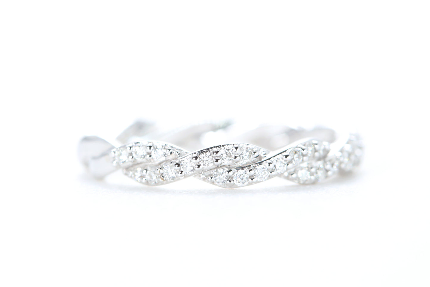 Twist Diamond Ring