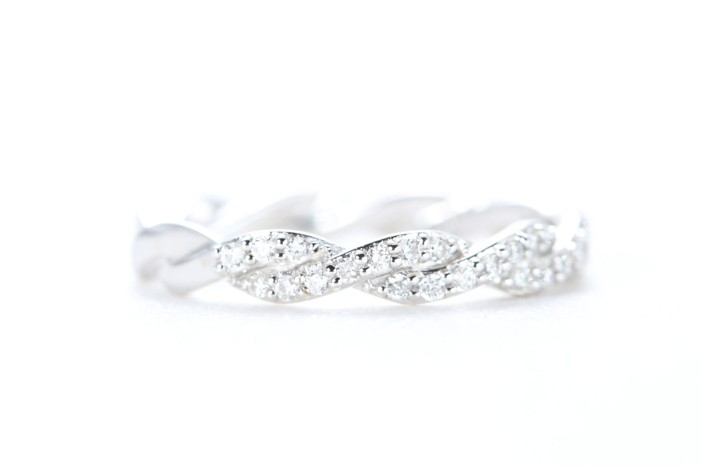 Twist Diamond Ring