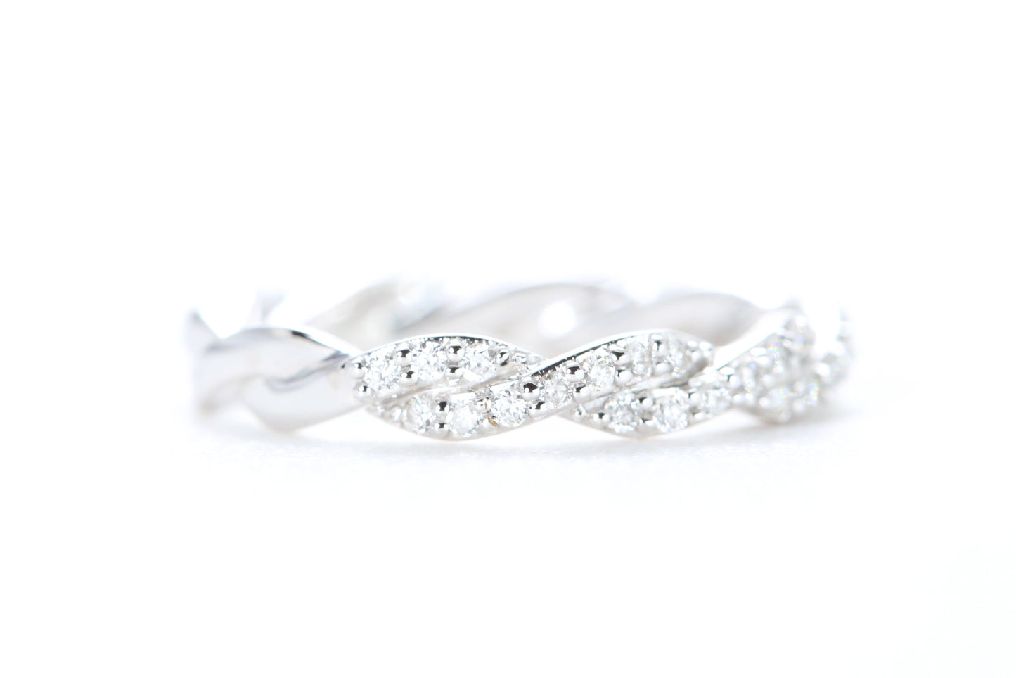 Twist Diamond Ring