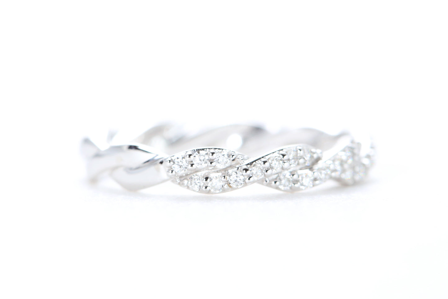 Twist Diamond Ring