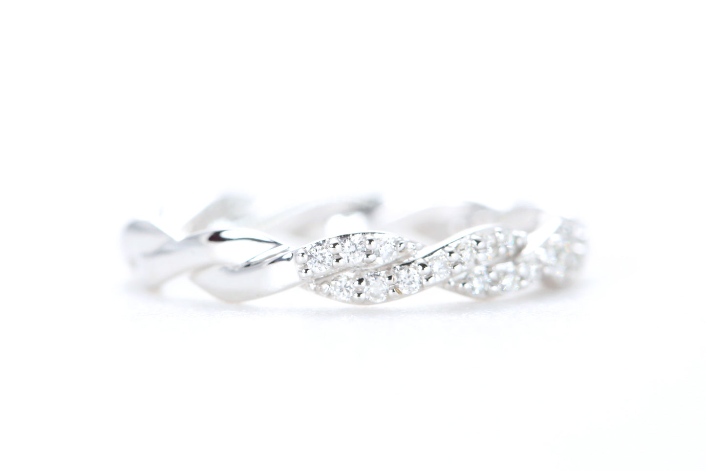 Twist Diamond Ring