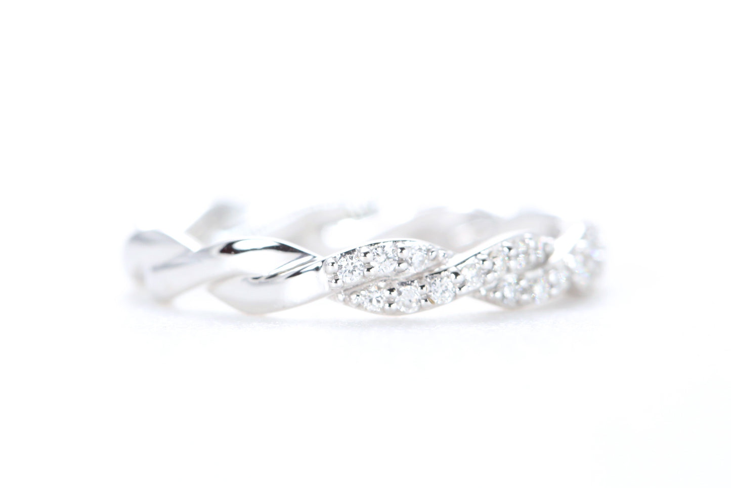 Twist Diamond Ring
