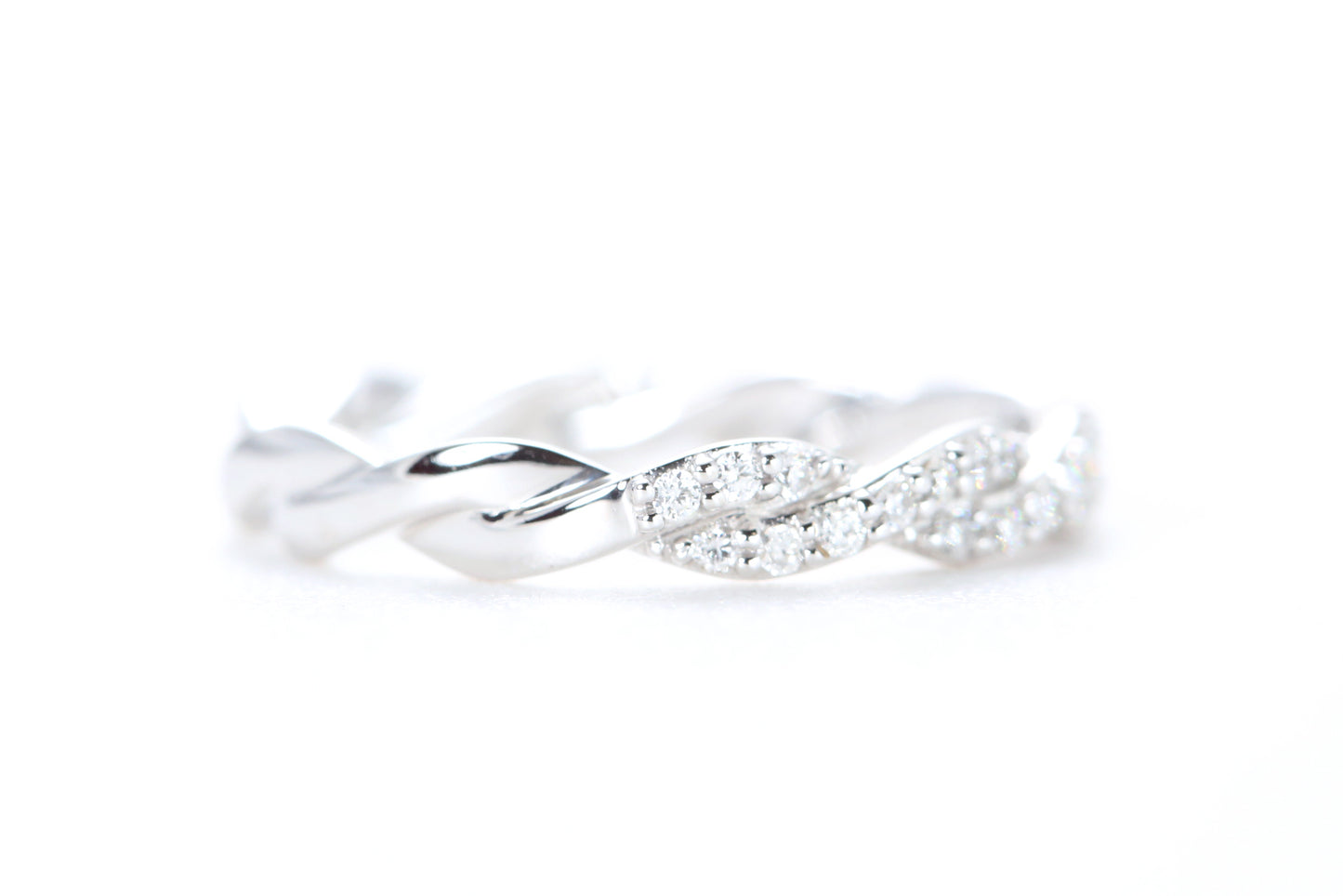 Twist Diamond Ring