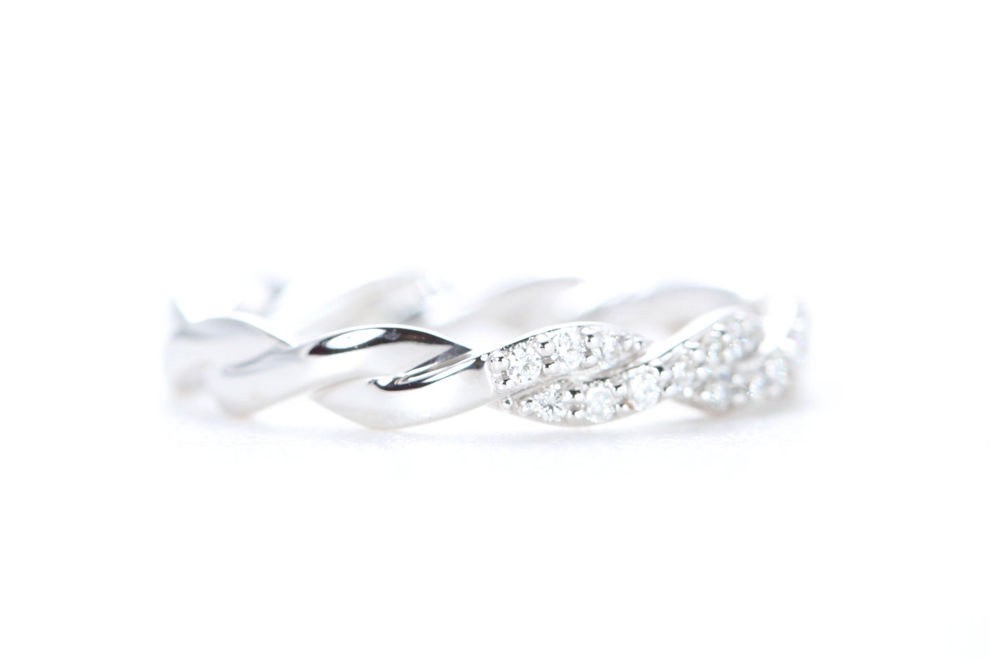 Twist Diamond Ring