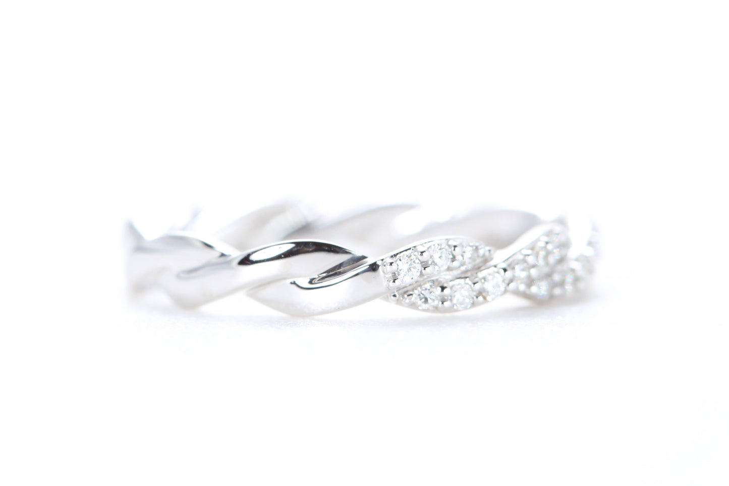 Twist Diamond Ring