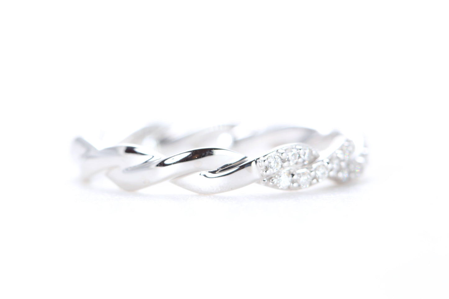 Twist Diamond Ring