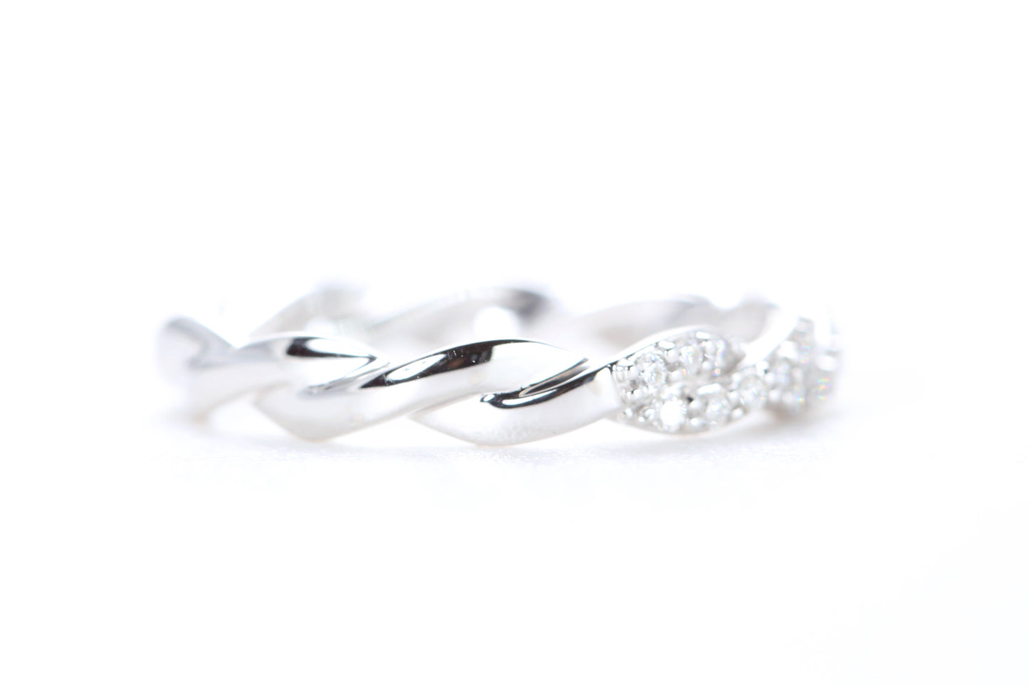 Twist Diamond Ring