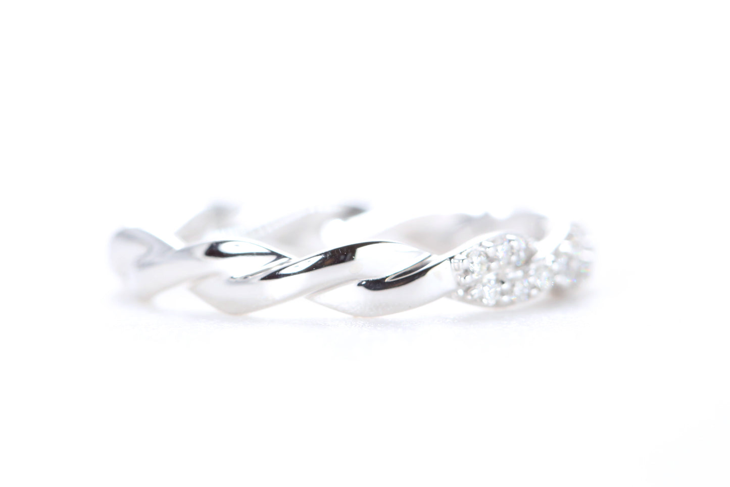 Twist Diamond Ring