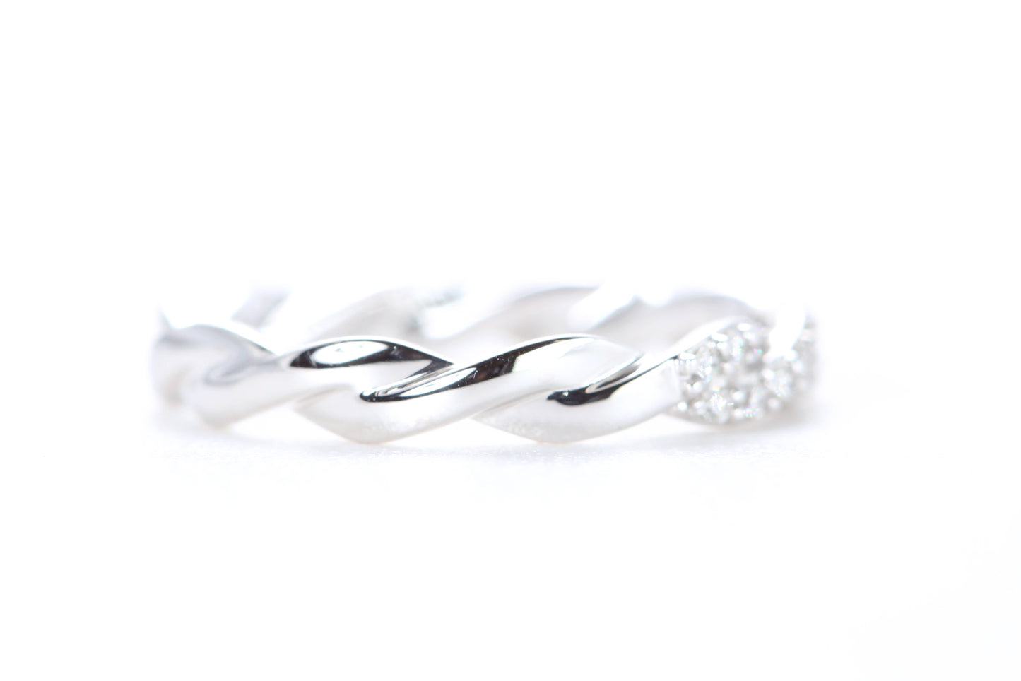 Twist Diamond Ring