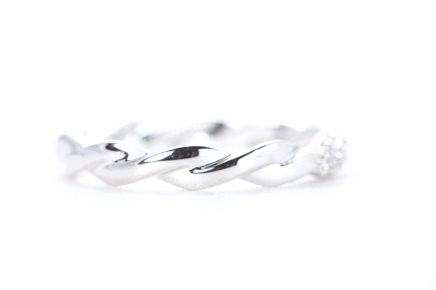 Twist Diamond Ring