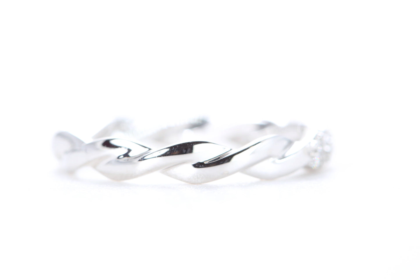 Twist Diamond Ring