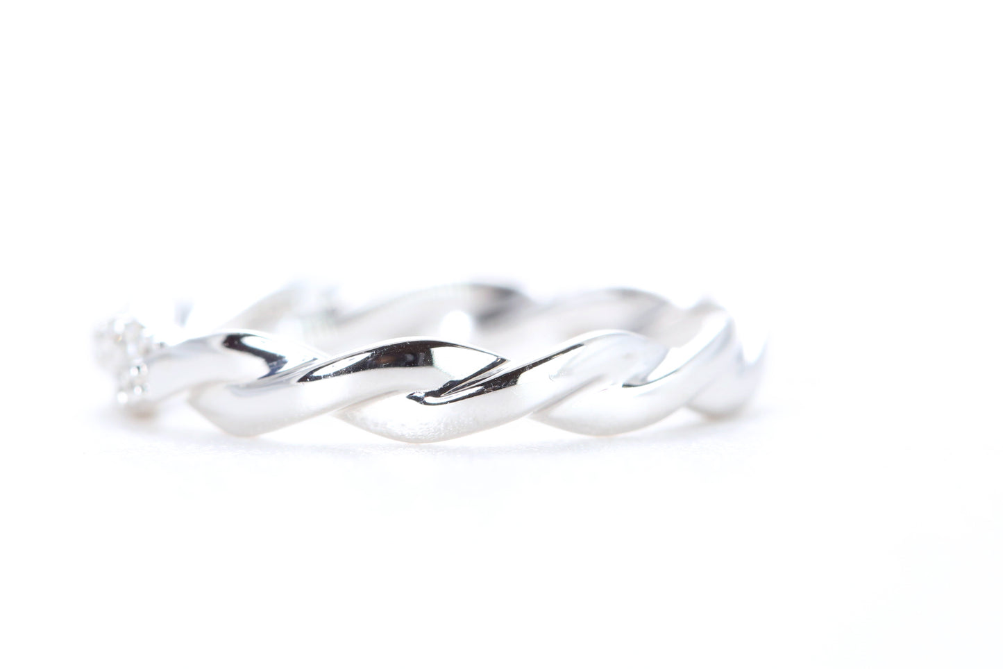 Twist Diamond Ring