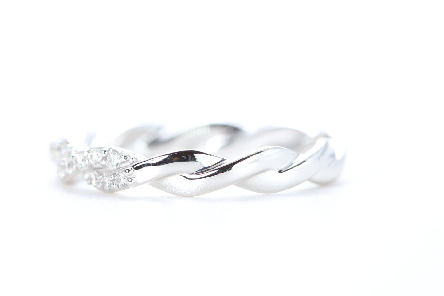 Twist Diamond Ring