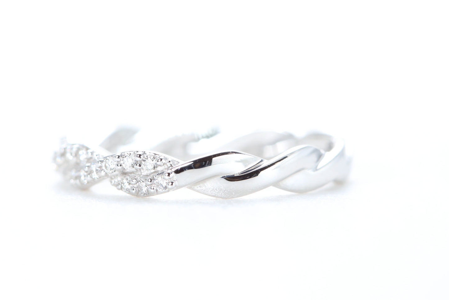 Twist Diamond Ring
