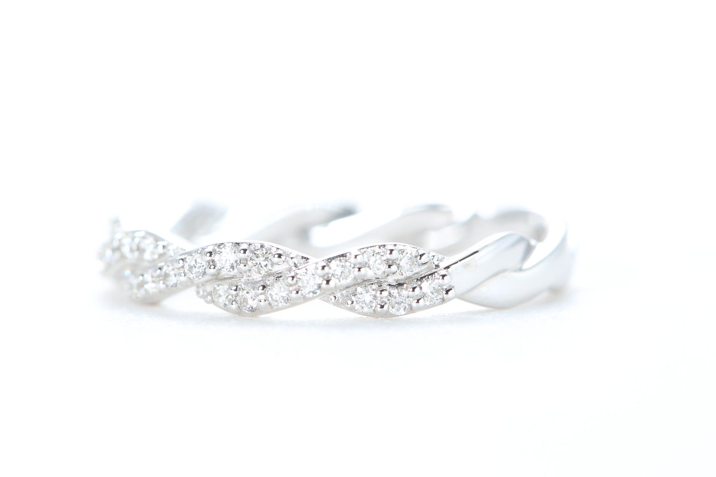 Twist Diamond Ring