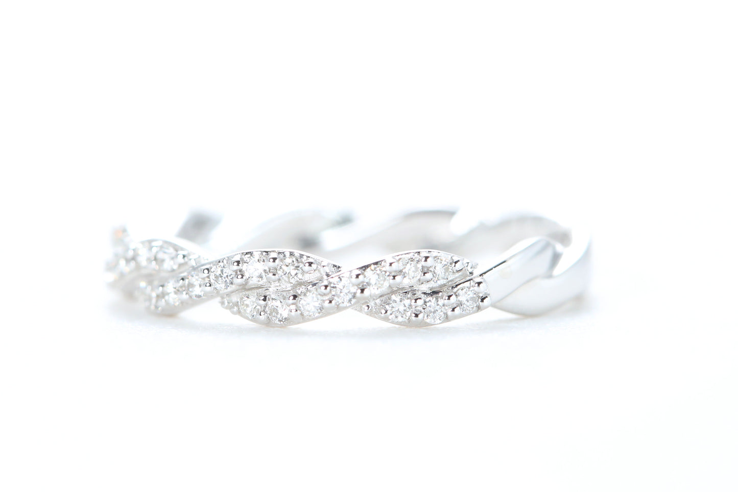 Twist Diamond Ring