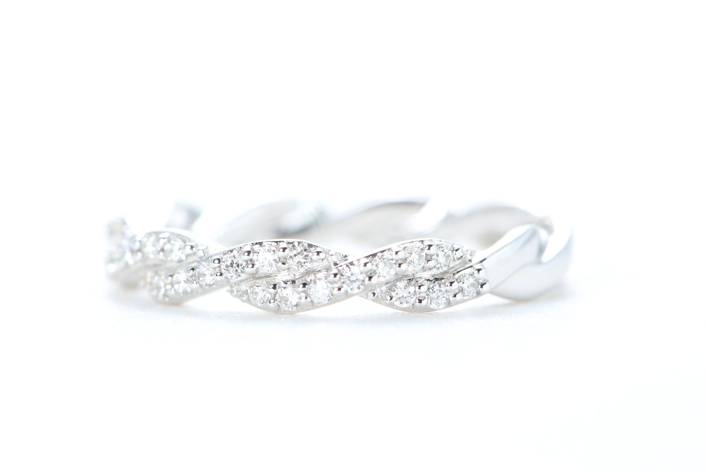 Twist Diamond Ring
