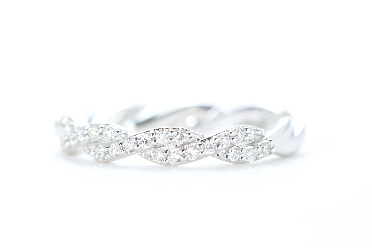 Twist Diamond Ring