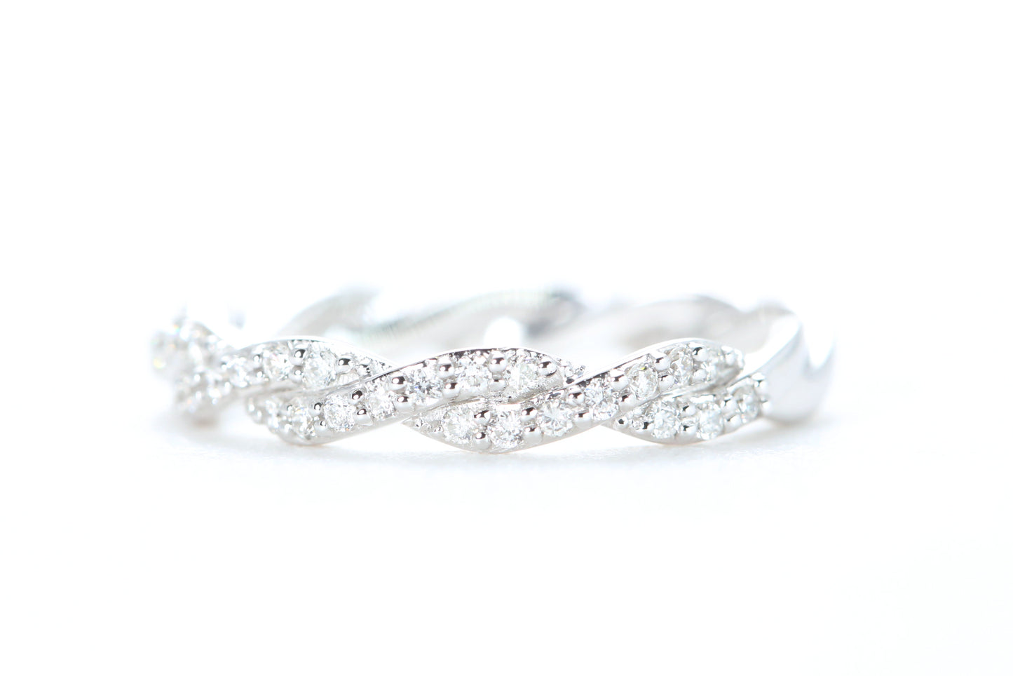 Twist Diamond Ring