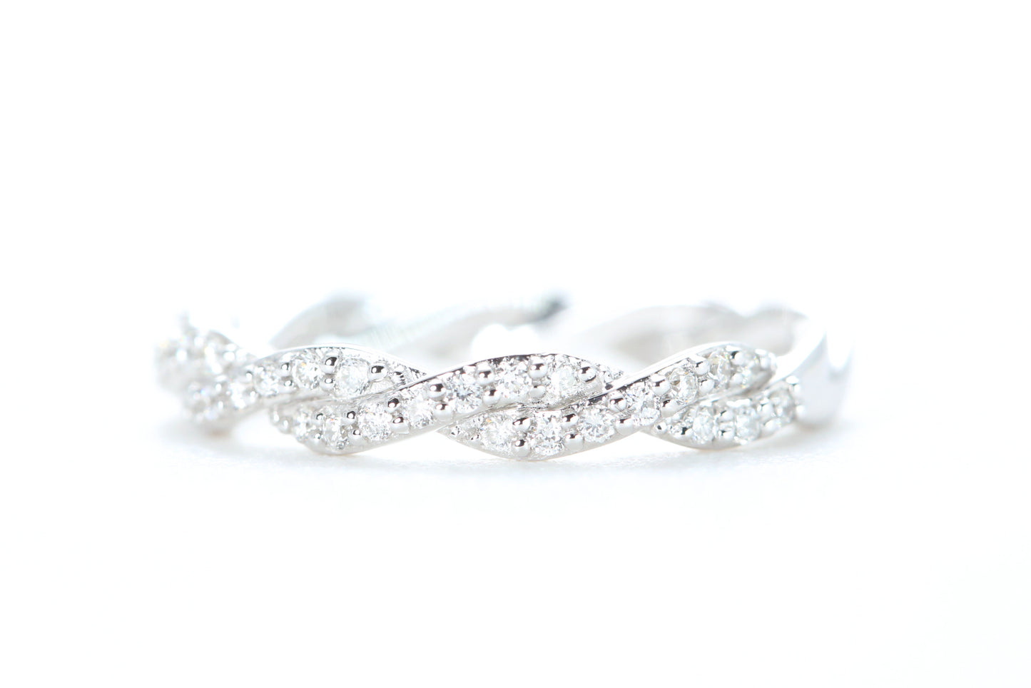 Twist Diamond Ring