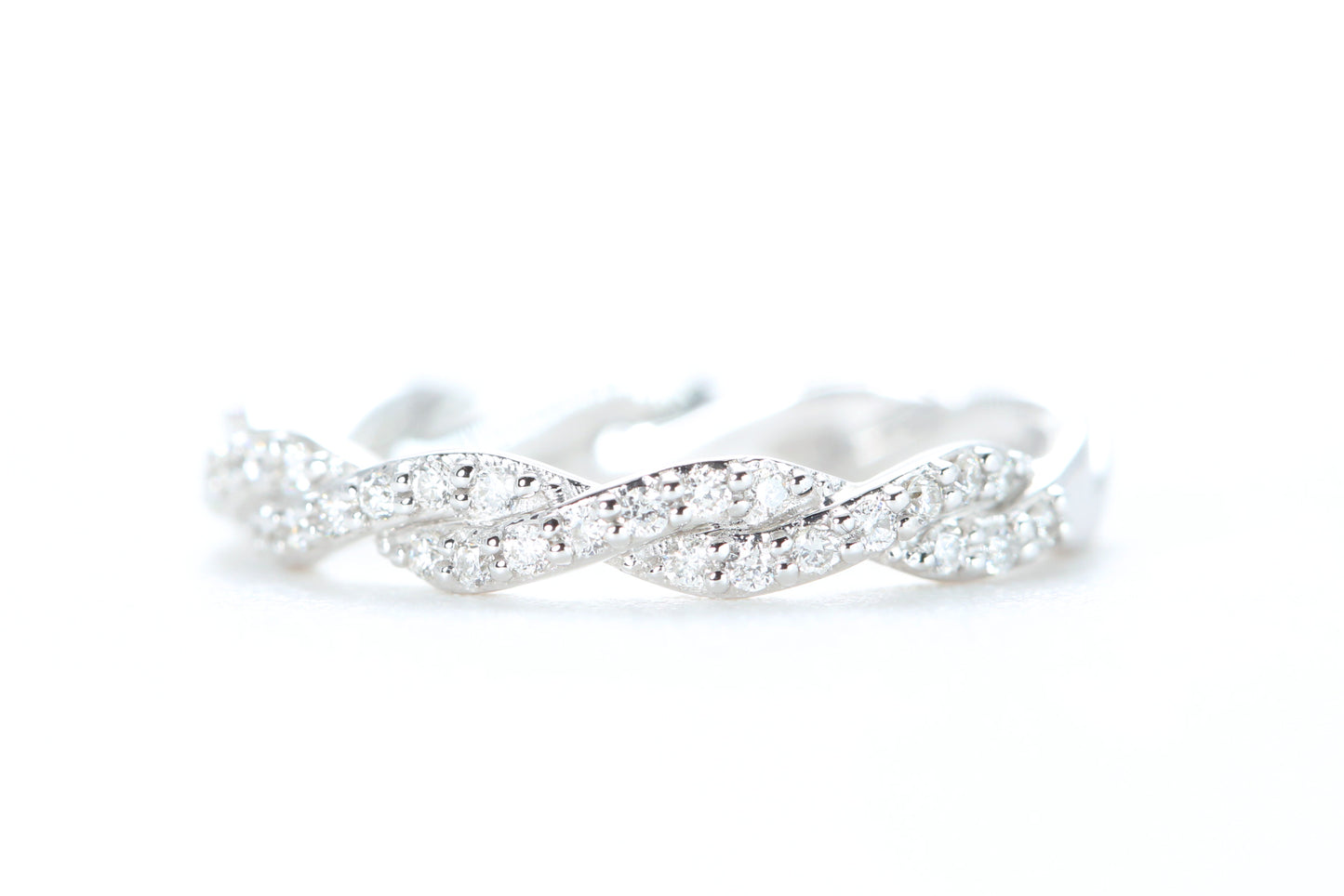 Twist Diamond Ring