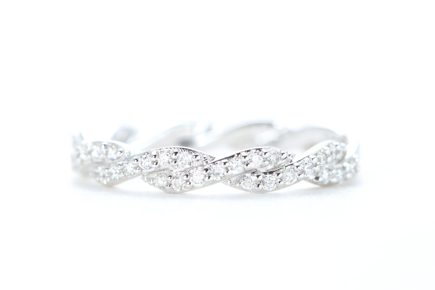 Twist Diamond Ring