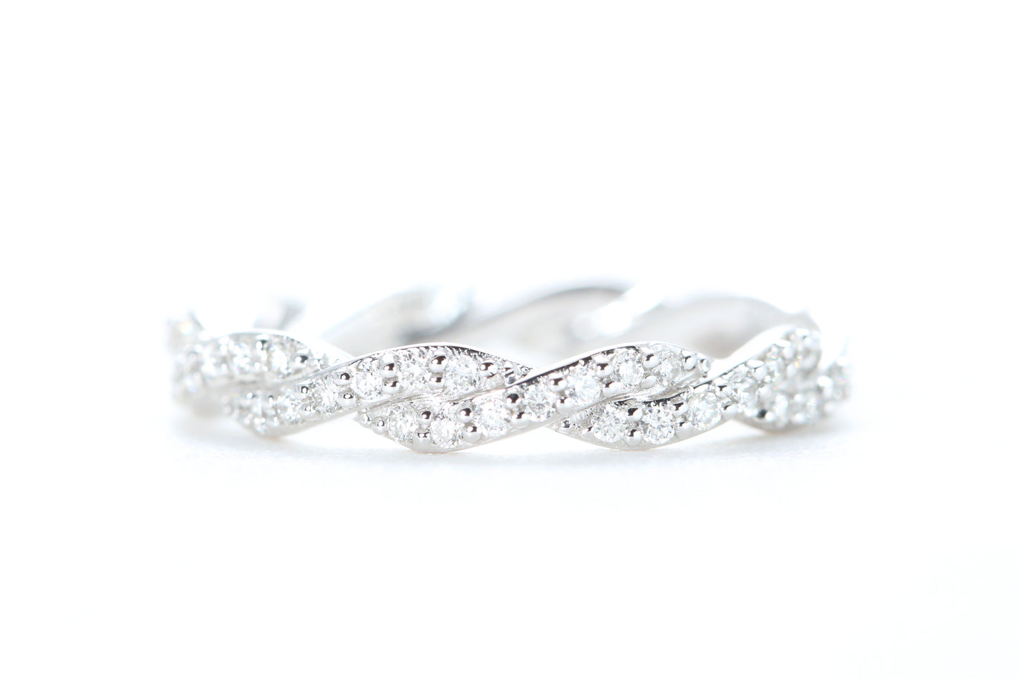 Twist Diamond Ring