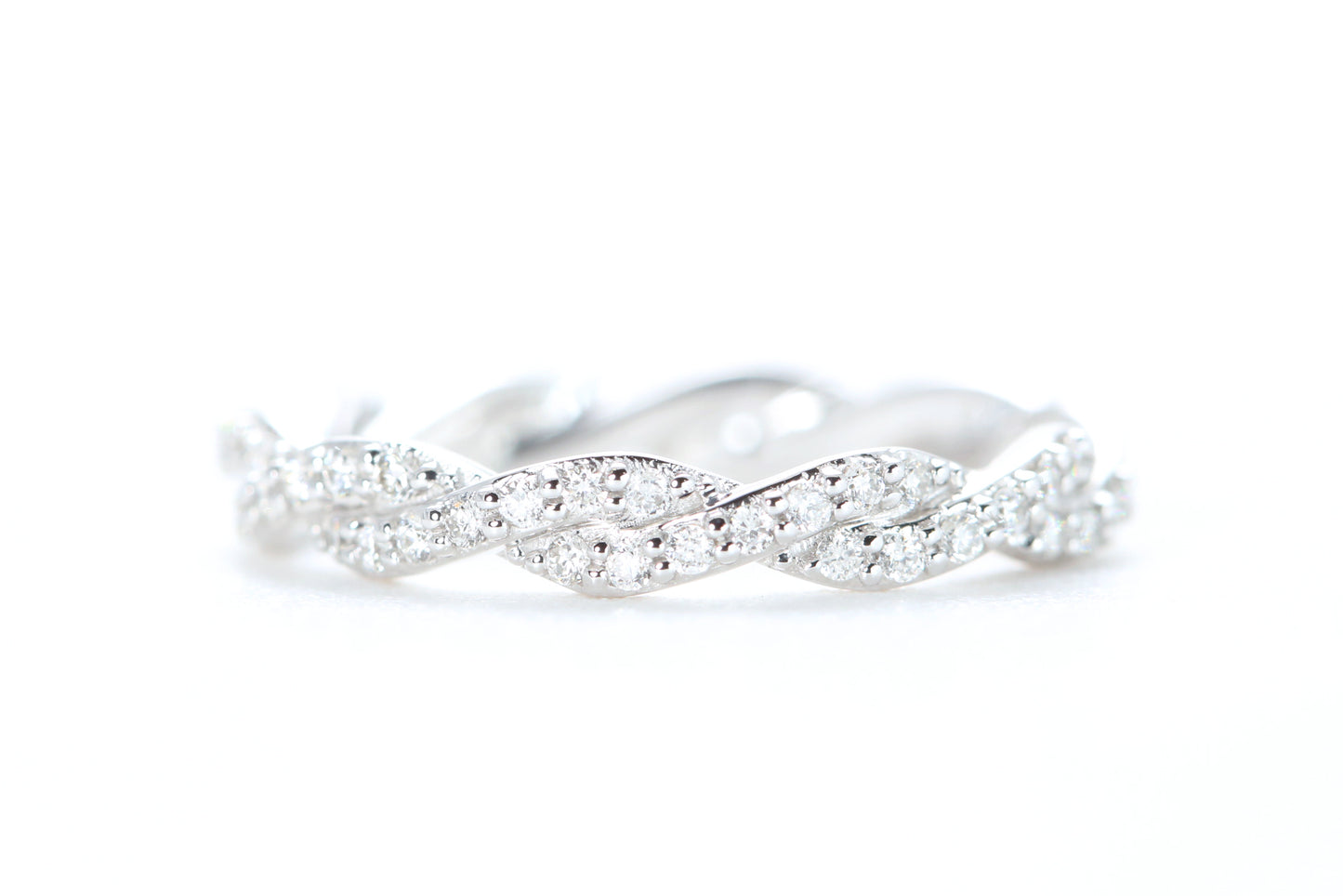 Twist Diamond Ring