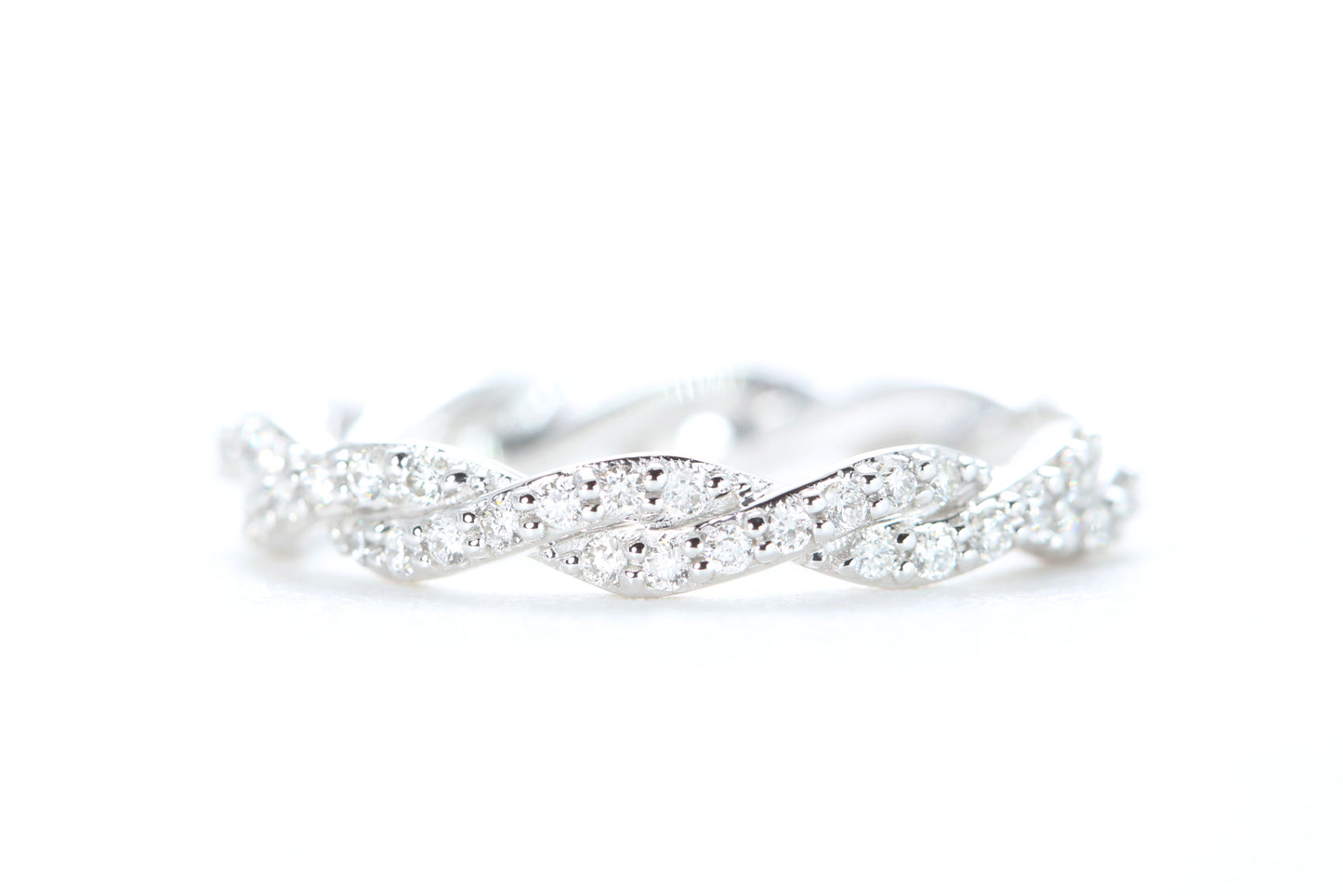 Twist Diamond Ring