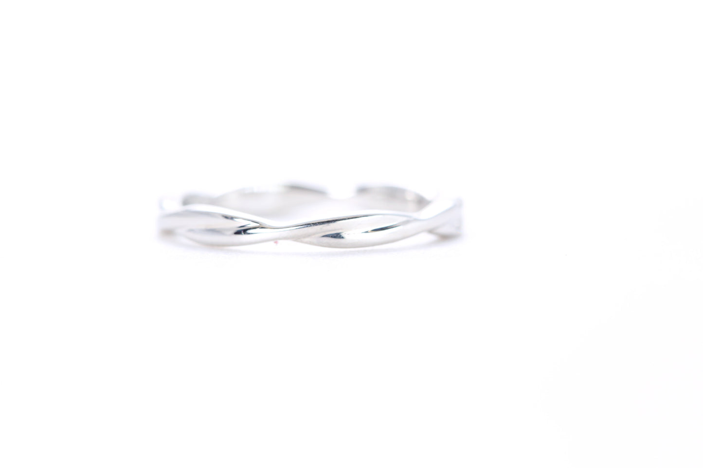 Twist Diamond Ring Platinum