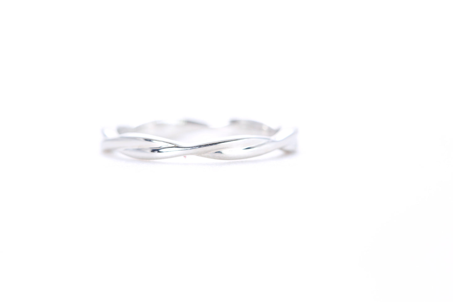 Twist Diamond Ring Platinum