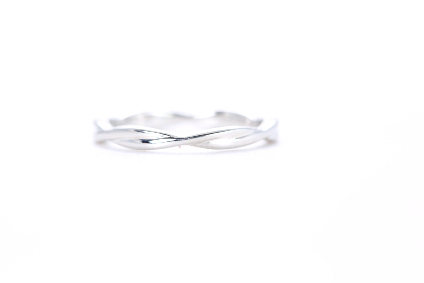 Twist Diamond Ring Platinum
