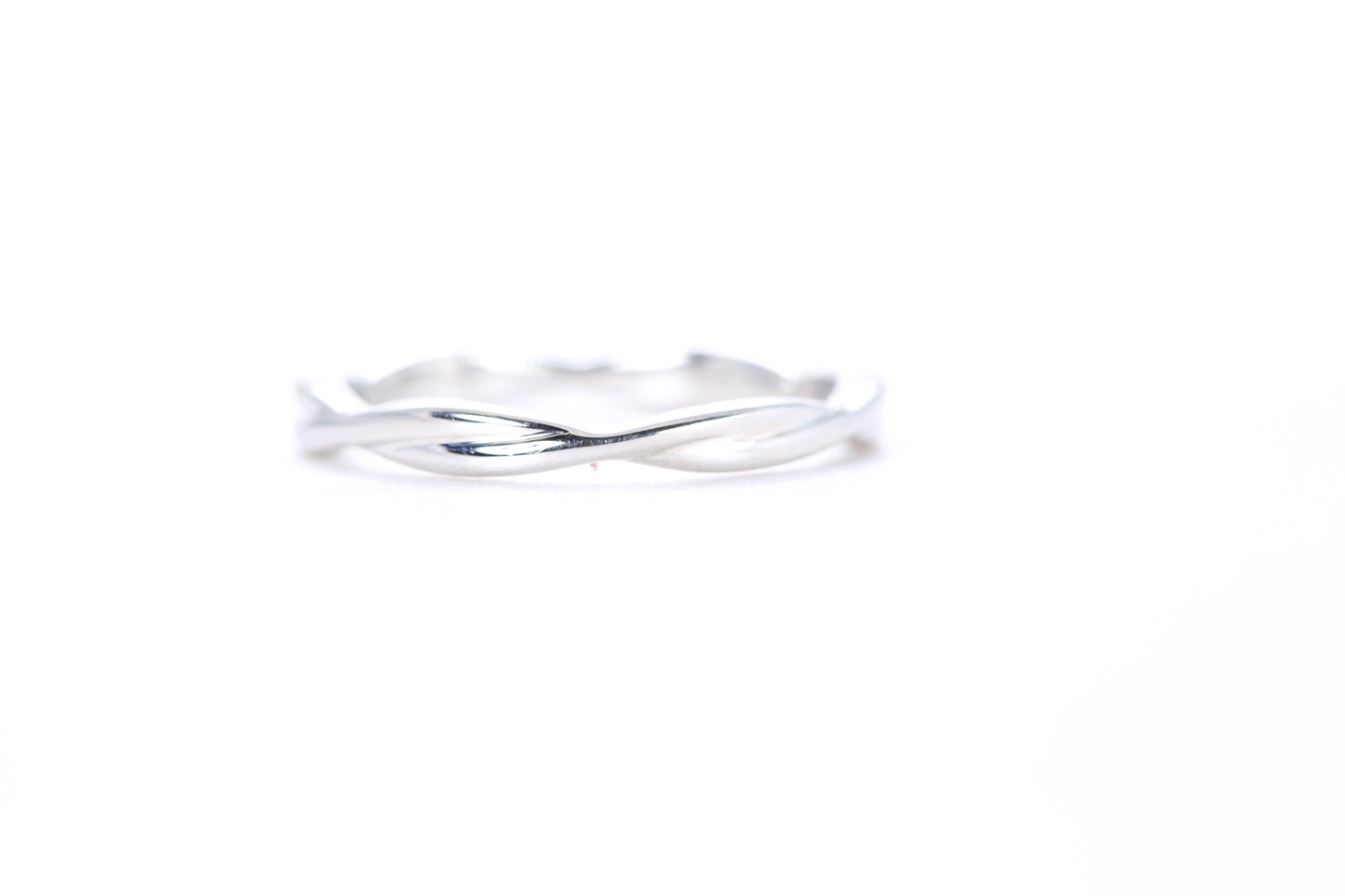 Twist Diamond Ring Platinum