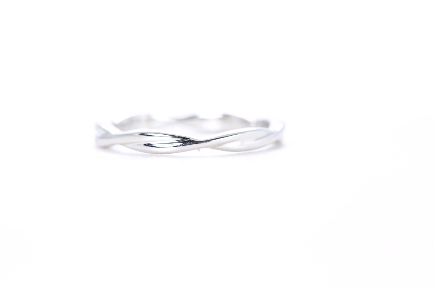 Twist Diamond Ring Platinum