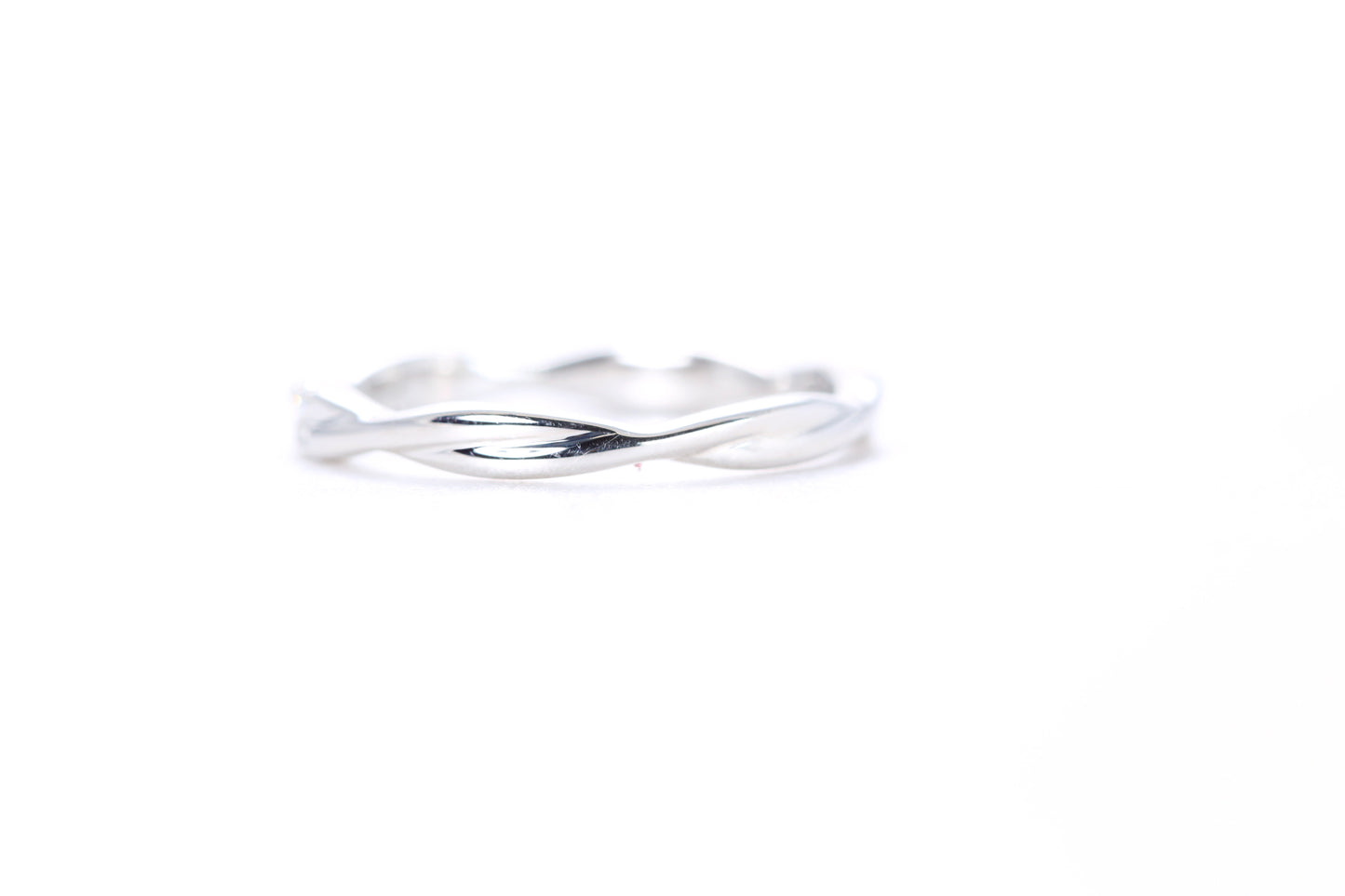 Twist Diamond Ring Platinum