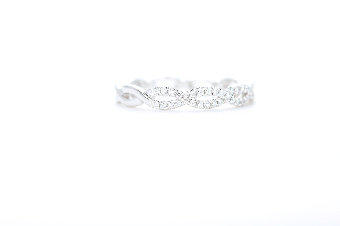 Woven Diamond Ring