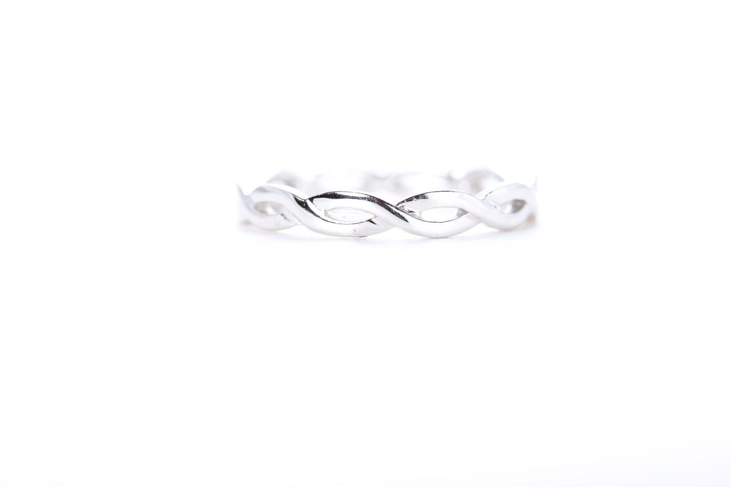 Woven Diamond Ring