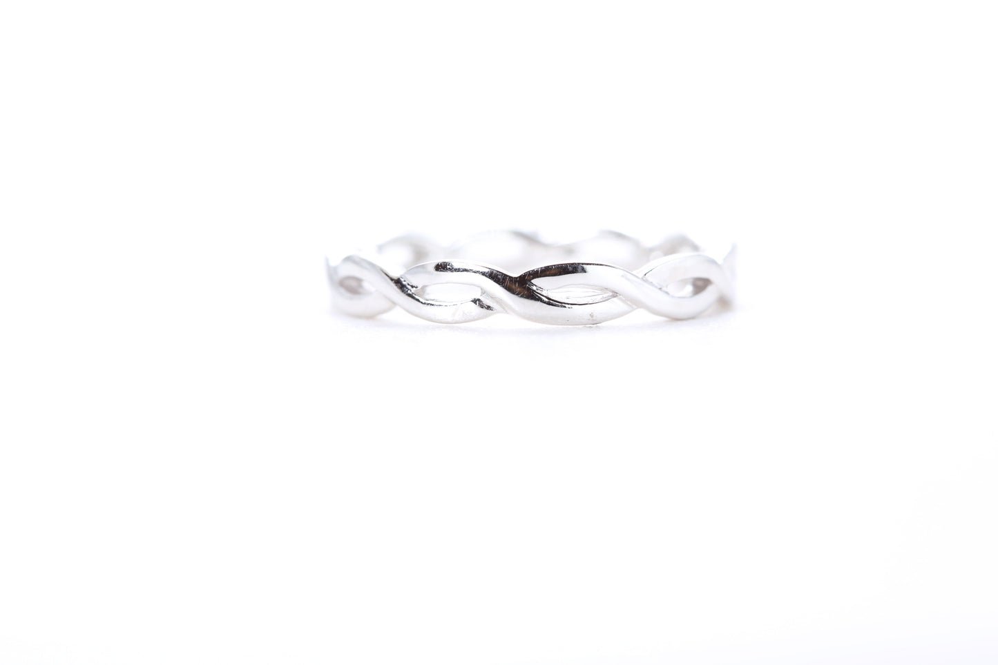 Woven Diamond Ring