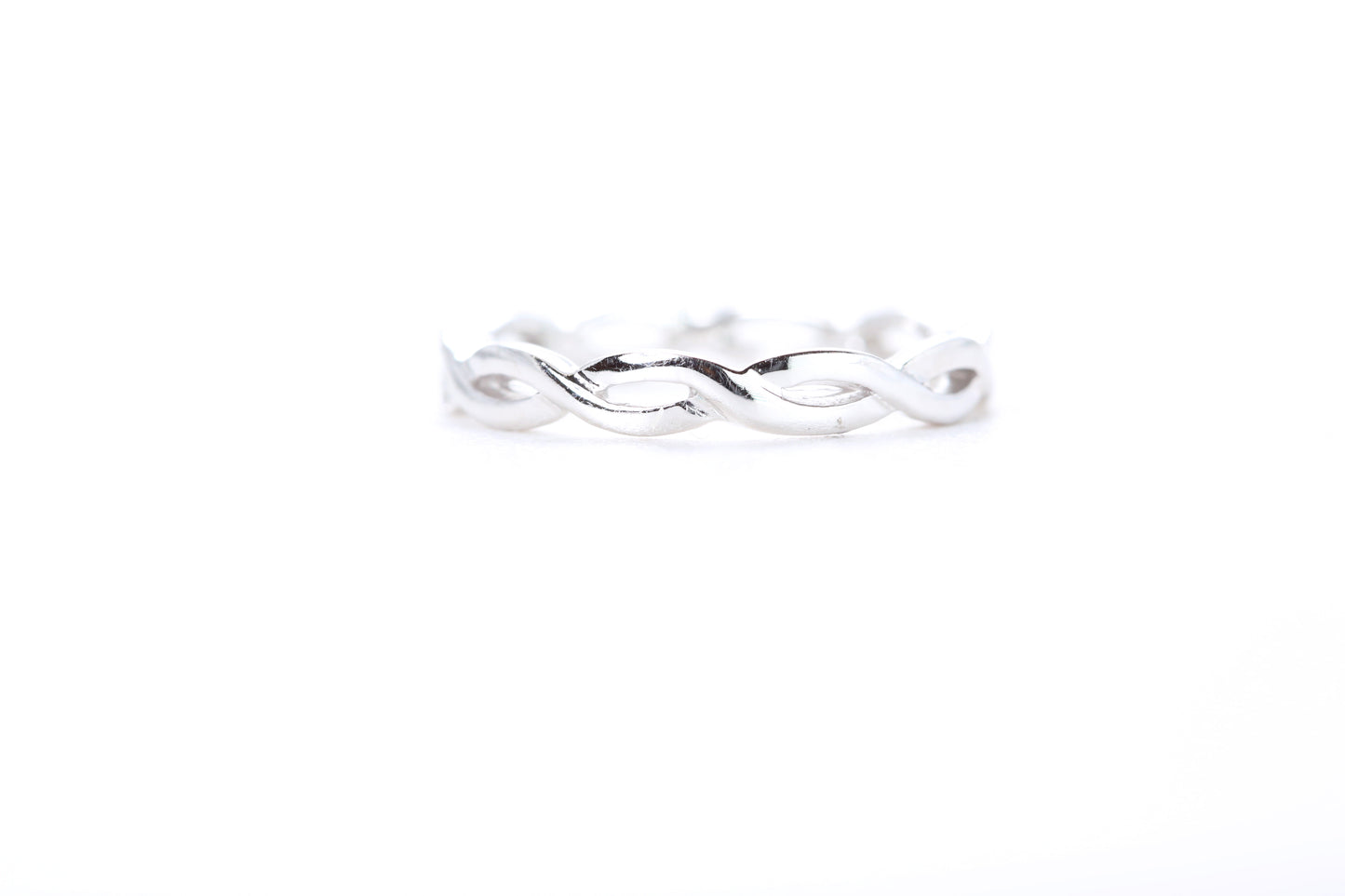 Woven Diamond Ring