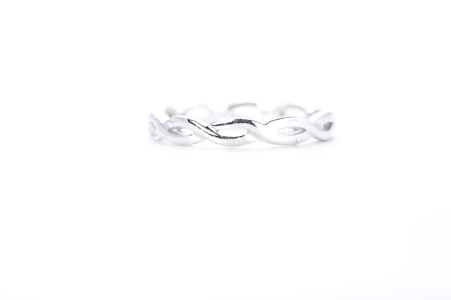 Woven Diamond Ring