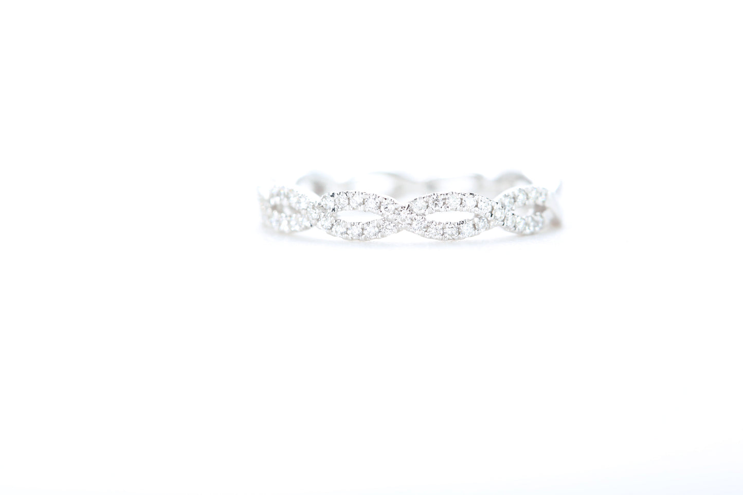 Woven Diamond Ring