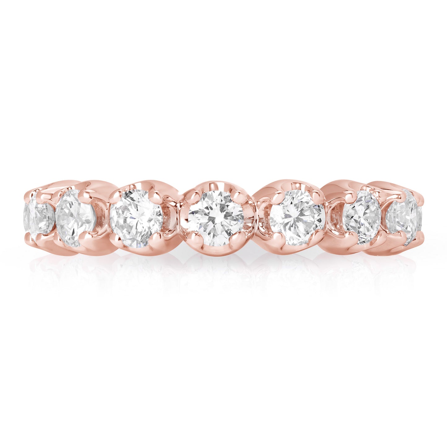 PREMIER 2 CT BUTTERCUP ETERNITY BAND