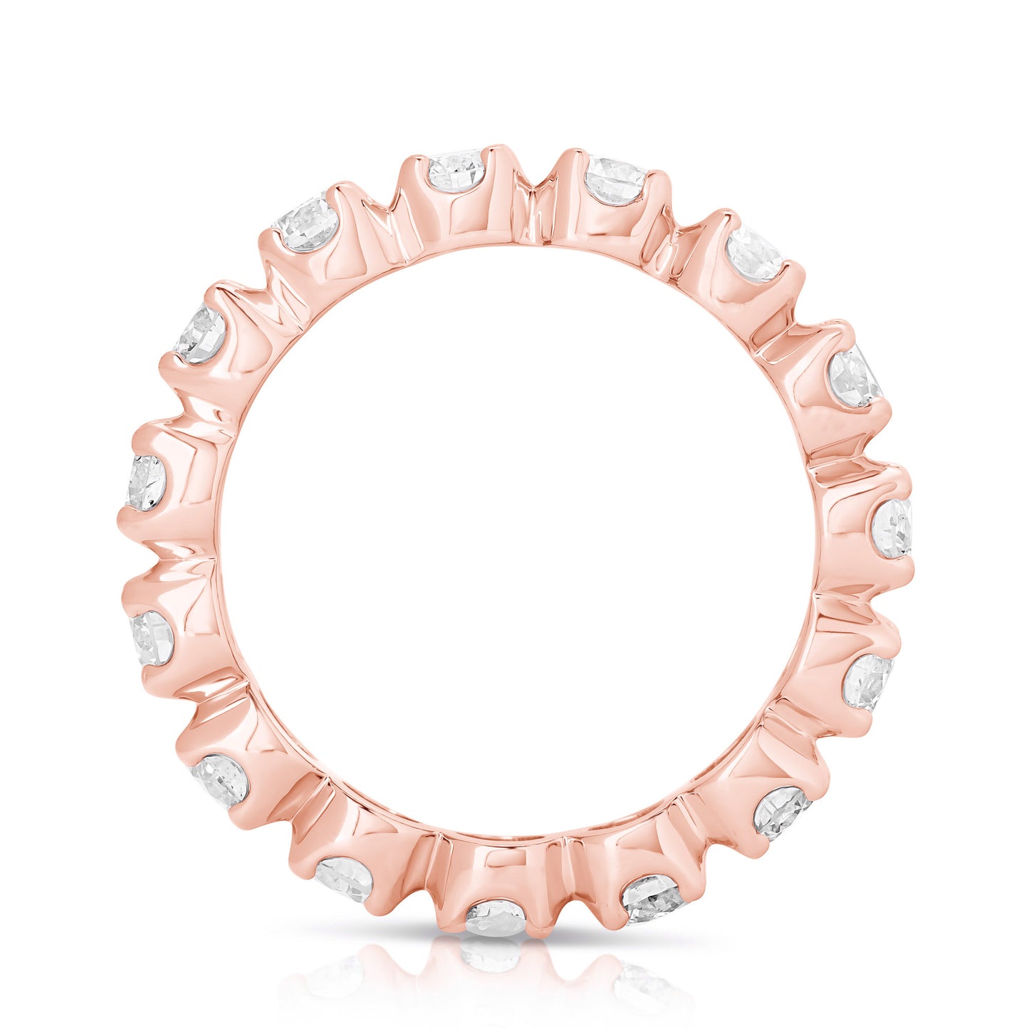 PREMIER 2 CT BUTTERCUP ETERNITY BAND
