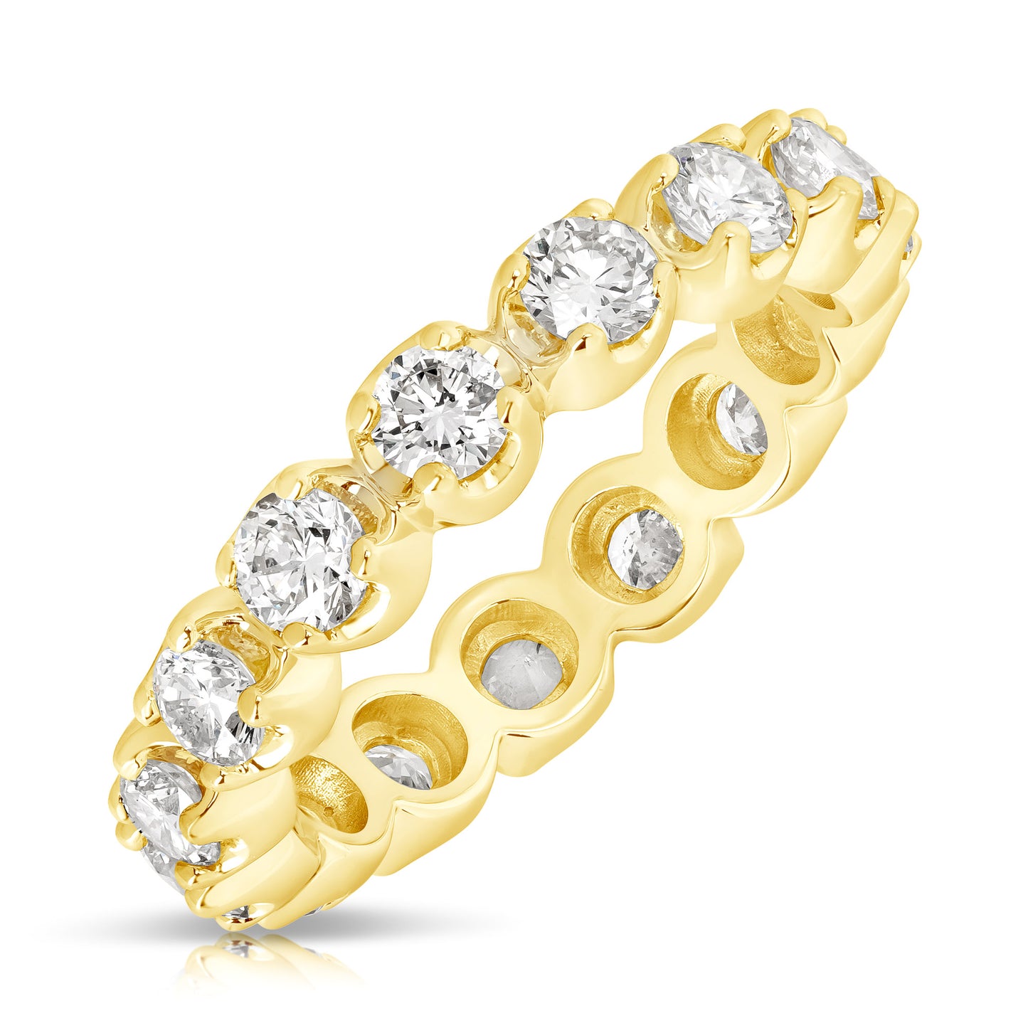 PREMIER 2 CT BUTTERCUP ETERNITY BAND