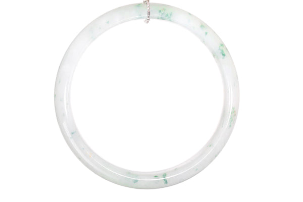 Icy Jadeite Bangle
