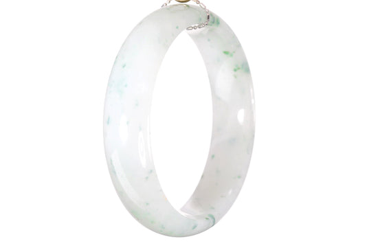 Icy Jadeite Bangle