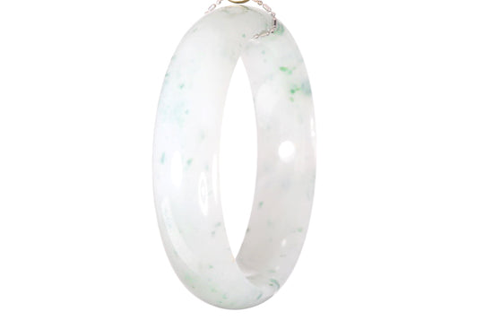Icy Jadeite Bangle